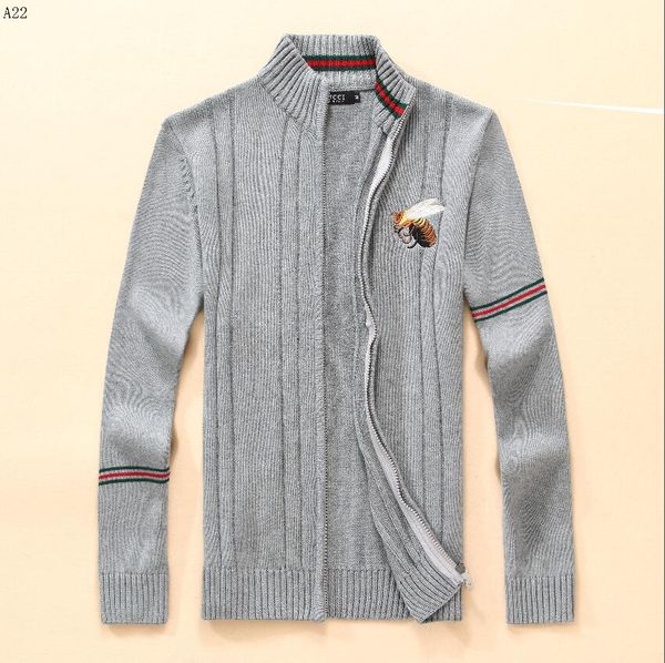 

простые мужские дизайнеры свитера пуловеры мужская марка толстовка с длинным рукавом толстовка письмо вышитые свитер зимний костюм - 6, White;black