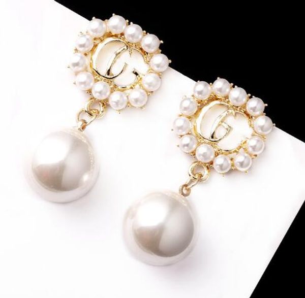 

vintage earrings for women color golden geometric statement earrings 2019 metal earing hanging trend jewelry 283, White