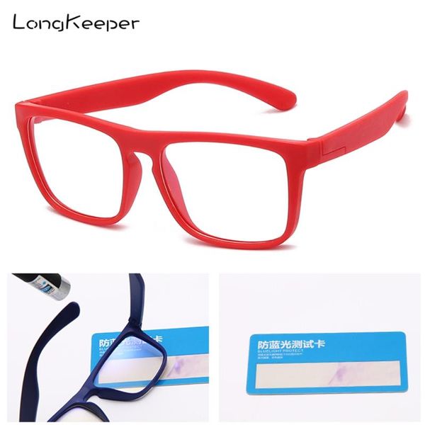 

anti blue light kids glasses brand children flexible frame goggle baby boys girls computer clear lens eyewear spectacles uv400, White;black