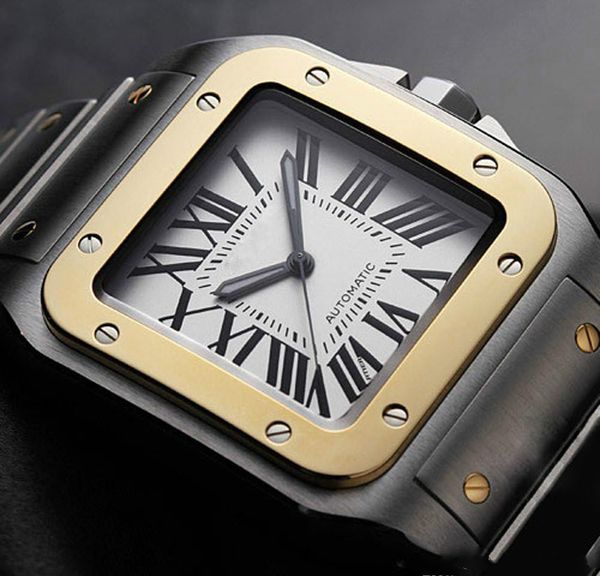 

количество часов ограниченной серии автомобилей sans w200728g наручные мужские часы автоматических движений белого лица стало 316l оригиналь, Slivery;brown