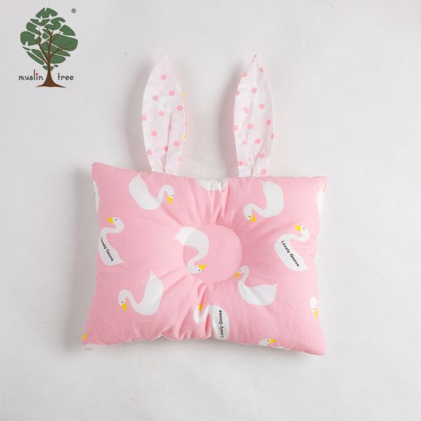 

musiln tree cute ear modle baby pillow muslin cotton newborn sleep shape pillow