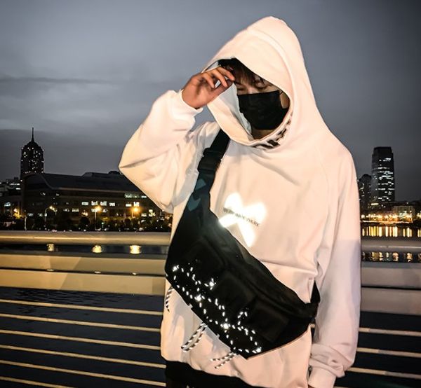 

new cross body shoulder bags durable oxford super large volume travel casual bags 130cm adjustabe belts night reflection cool bags