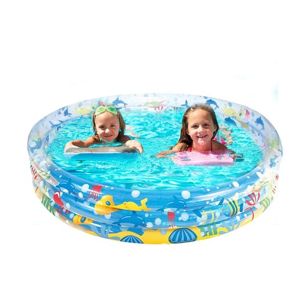 

152*30cm swimming pool kids inflatable marine ball pool hard rubber round infant tub inflatable swimming for kids