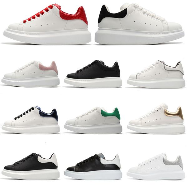

ale red python black leather designer running shoes mens mcoceenss white navy blue gold green suede women casual sneakers sport trainers