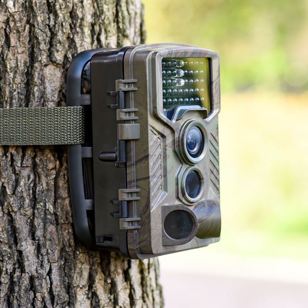 

p traps hunting camera h881 hd trail cameras 120 angle 2.4inch lcd display outdoor wildlife wild cam, Camouflage