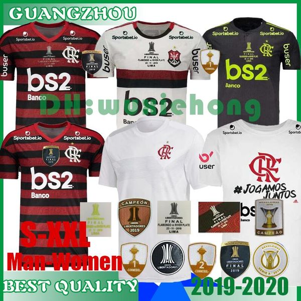 

19 20 flamengo man and female soccer jersey 2019 2020 flemish gabriel b. de arrascaeta soccer jerseys flamengo sports football shirts s-xxl, Black;yellow
