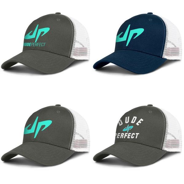 

dude perfect logo mens and womens adjustable trucker meshcap designer fitted cute stylish baseballhats logo art dp pound it noggin cool, Blue;gray