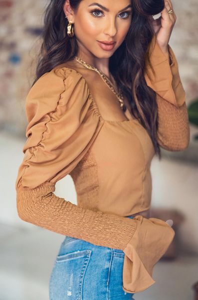 

women elegant vintage puff sleeve blouse ladies retro long sleeve slim bodycon overalls crop shirts, White