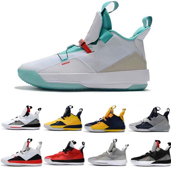 

new 33 xxxiii basketball shoes black sports man white bottom sneaker training footwear new sale
