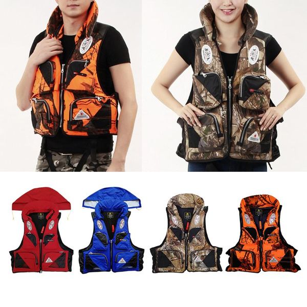 

outdoor water fishing vest for water sports survival comfortable