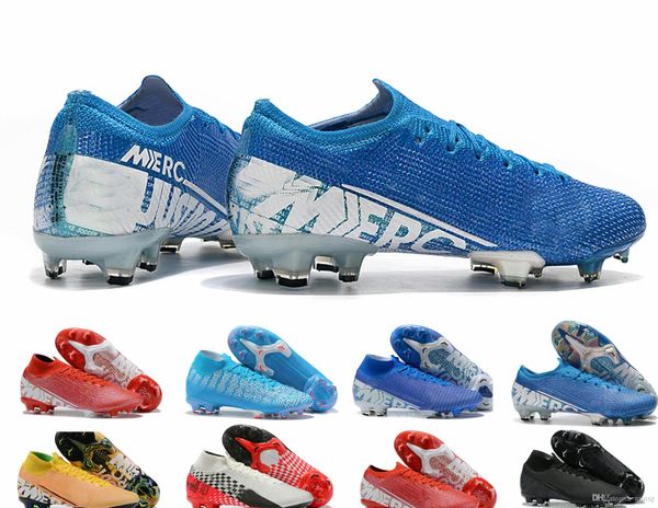 

Футбол обувь Mercury VAPR 13 Elite FG39-45 Low 13 поколения «Новые огни» трикотажное лицо Flyknit360 С