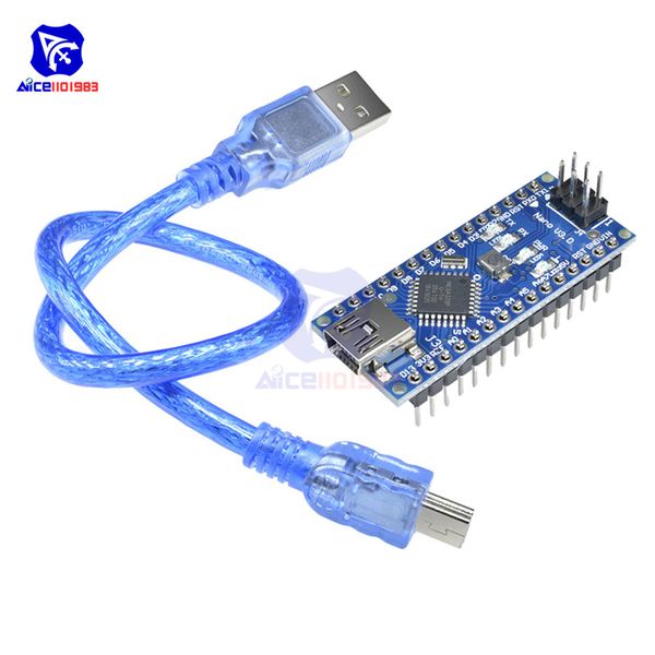 

nano v3.0 3.0 mini usb драйвер atmega328 atmega328p ft232rl 5 в 16 м микро-контроллер для arduino оригинальный ft232rl isp