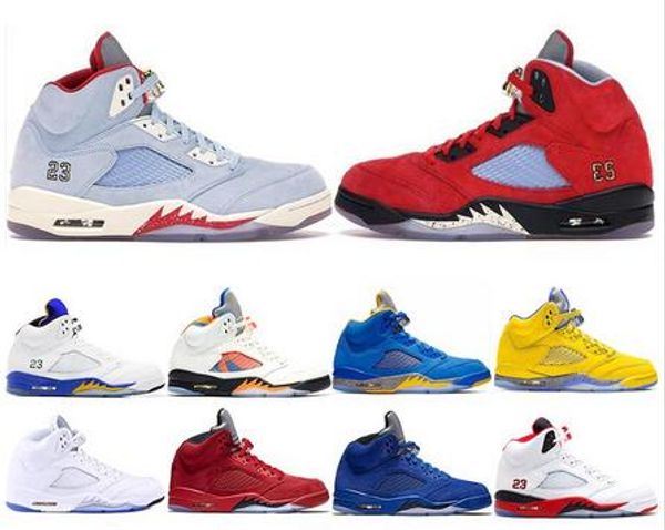 

5 5s black metallic 3m reflect black white grape oreo mens basketball shoes 5s red suede white cement sneakers with box