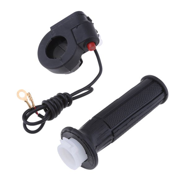 

47 49cc mini moto dirtbike twist throttle grip skill switch & cable 22mm