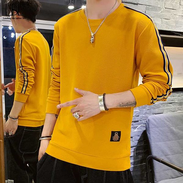 

mens hoodies sweatshirt 2020 streetwear patchwork hoody pullover male o neck hoodie men long sleeve sweatshirts brand clothing, Black