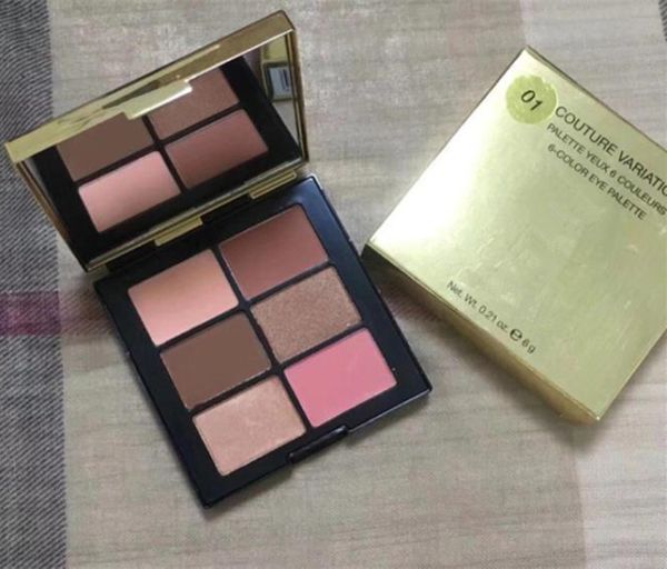 

Beauty makeup 6 color couture variation eye hadow palette 6g eye hadow maquillage palette de maquillage dhl hipping