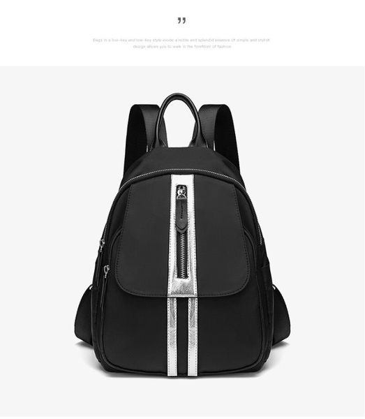 

fashion black waterproof knapsack casual travel bags backpack women leisure school girls bagpack back pack mochilas