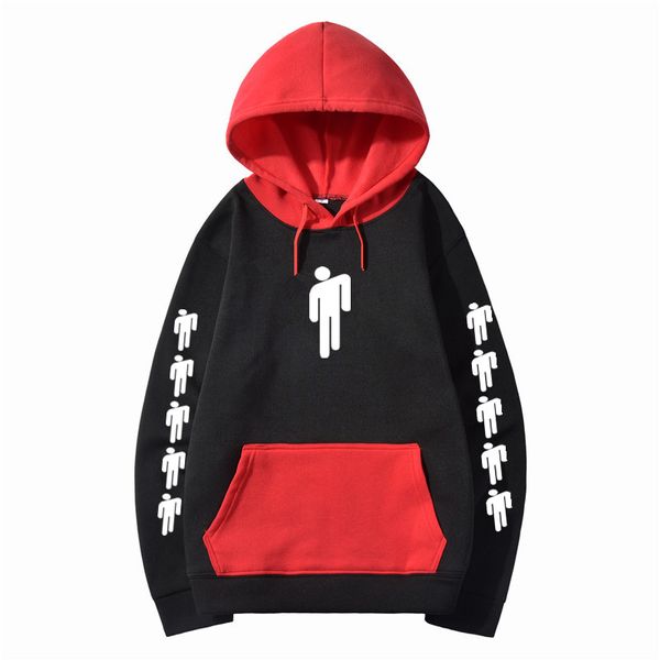 

2020 new billie eilish hoodie fashion print hoodies women/men long sleeve sweatshirts casual streetwear sudadera hombre, Black