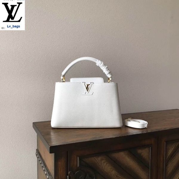 

yangzizhi new the latest color capucines white medium handbag handbags bags handles shoulder bags totes evening cross body bag