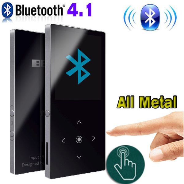 

original mp4 player bluetooth with 16gb hifi metal lossles quality sound music player video audio medio play mp4 player