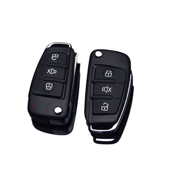 

1set universal car security alarm system anti-theft with remote controller 12v bx