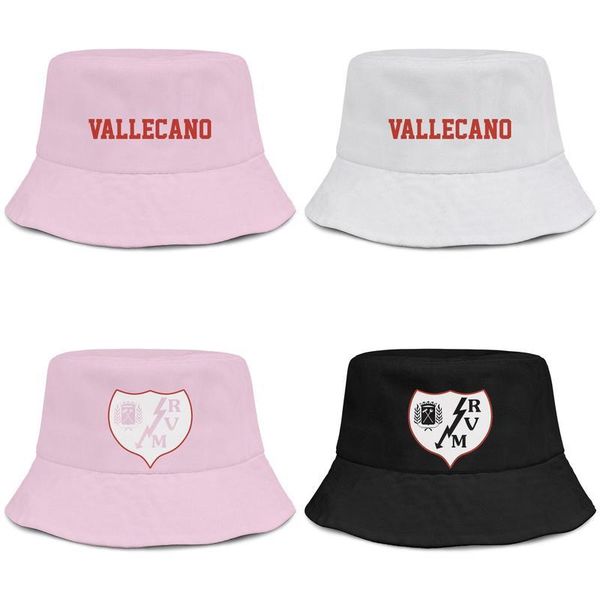 

rayo vallecano los franjirrojos text for men and women buckethat fitted cute bucket baseballcap pure white red, Blue;gray
