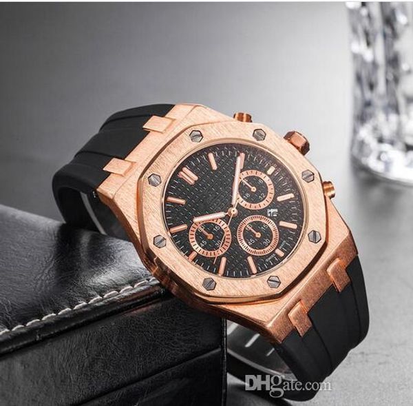 

brand mens mechanical watches royal oak luxury crystal silicone strap designer watch man ladies women casual watch 10 styles, Blue