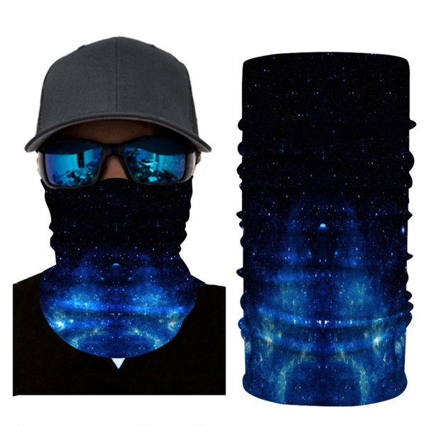 

outdoor sport hiking scarves anti-dust hiking magic scarf seamless bandana riding sweat absorption elasticity sunscreen, Black