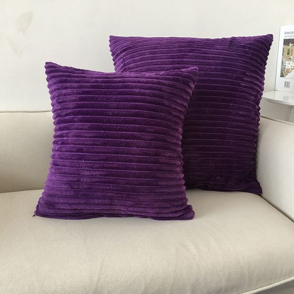 

2x pillow case pillowcase sofa waist throw cushion cover home decor velvet