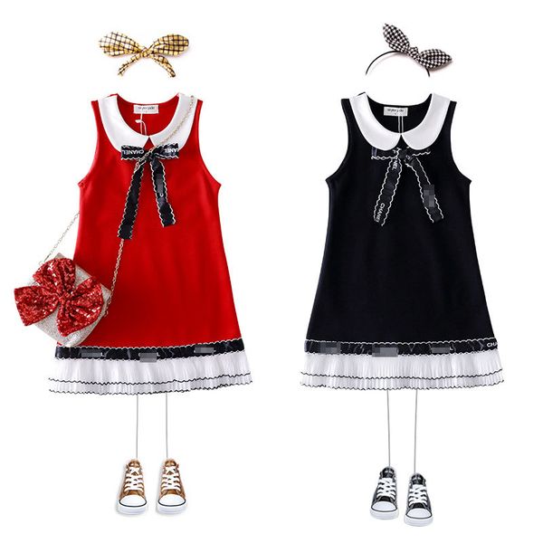 

Дизайнер кружева платья девушки дети милые платья элегантное платье без рукавов