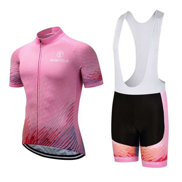 

2018 team pink cycling wear bike jersey ropa ciclismo quick dry mens bicycle clothing short sleeves pro cycling jerseys maillot, Black;blue