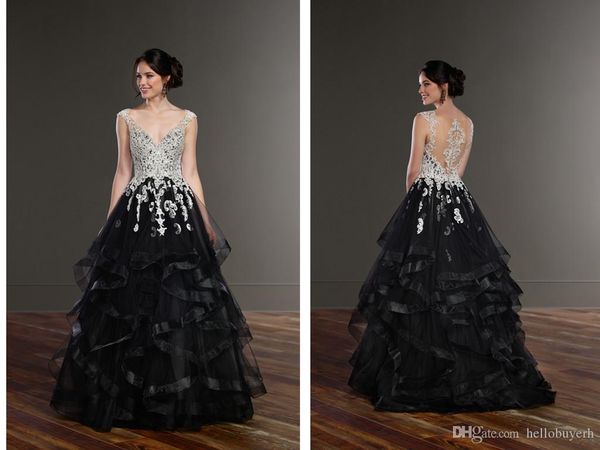 

сексуальное черное бальное платье из органзы черные готические свадебные платья с белыми кружевными аппликациями 2018 плюс размер свадебное, White