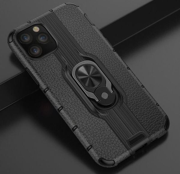 

новый heavy duty противоударных двухслойного доспех случай телефон держатель кольцо крышка для iphone 11 pro max 7 8 samsung note10 s9