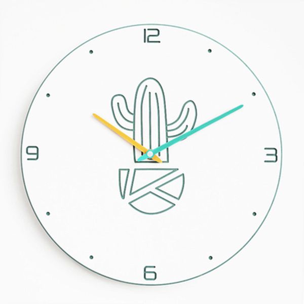 Watch Mechanism Wall Clock Modern Design Pow Wooden Clocks Digital