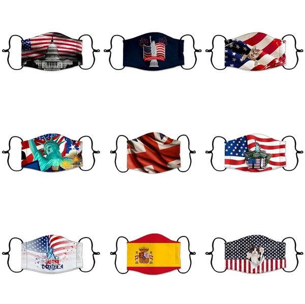 

shipping 50 1pcs reusable washable cotton mouth face mask er designer face mask linen mask #9521