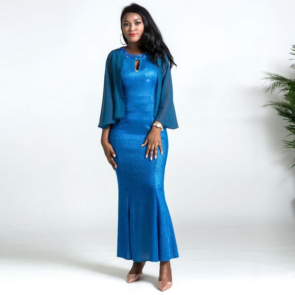 

mesh patchwork long dress cloak sleeves mermaid women party gown dress formal sequined night club party bodycon maxi dresses, Black;pink