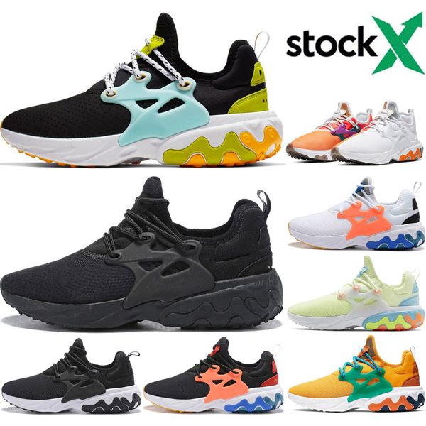 

react mens women running shoes beach day black blue breakfast dharma triple black br qs prestos mens outdoor sneakers 5.5-11