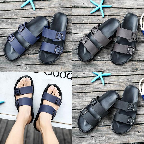

designer sandals brand slippers blue black brown shoes man casual shoes slippers outdoor beach slippers eva light sandals