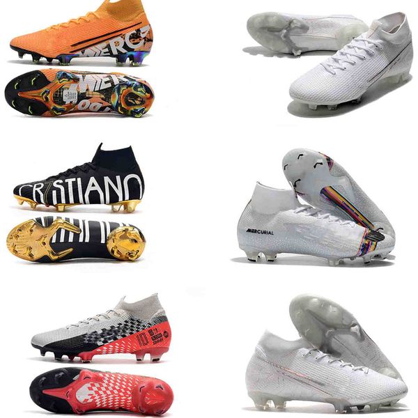 

quality full black mercurial superfly v 360 elite soccer cleats original mens nuovo white pack soccer shoes