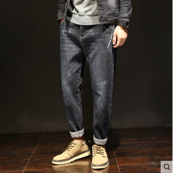 

black ash джинсы популярные logo trend сыпучие большой yards жирные, Blue