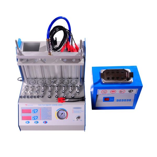 

mst360a 6 jars injector tester and cleaner 110v 220v ultrasonic fuel injector cleaning machine mst-a360 used for gasoline engine