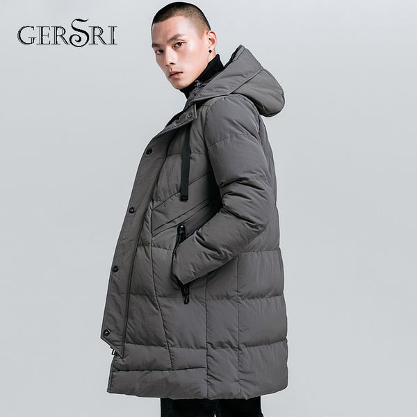 

gersri winter jacket men hat detachable warm coat causal parkas cotton padded winter jacket men clothing big size 3xl 4xl, Tan;black