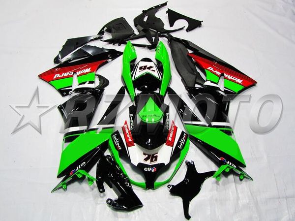 

4gifts новый abs для мотоциклов обтекатели комплекты приступы для kawasaki ninja zx-6r 636 2009 2010 2011 2012 09 10 11 12 кузова установлен