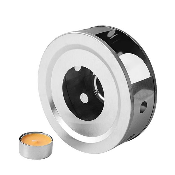 

warmer heater candle holder stainless steel tea teapot warmer food warmer (with wax) teaware sets