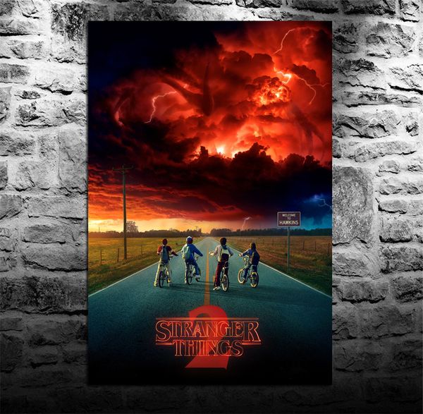 Stranger Things Season 2 Poster 2 Home Decor Hd Printed Modern Art