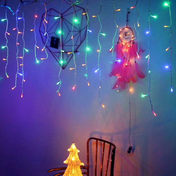 String Net Icicle LED Lights Party Xmas Décor Blue Lights All Types