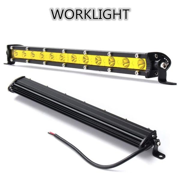 

36w 12 светодиодов led рабочая strip light offroad вождение лампа свет работа бар лодочных вождения лампа offroad suv dc12-24v пятно бар