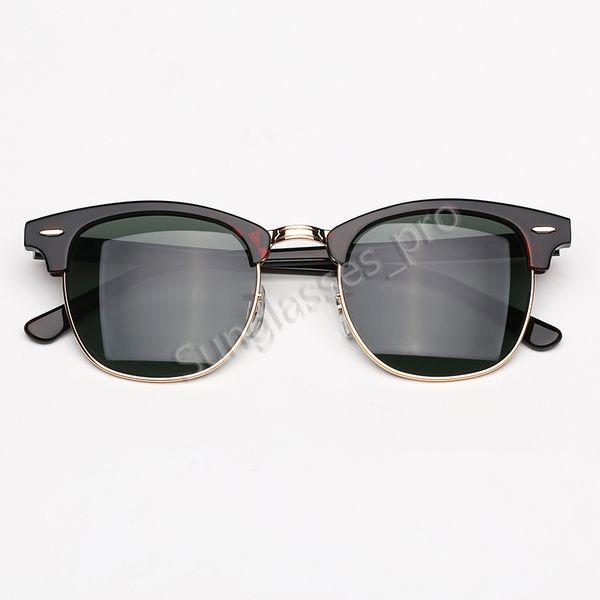 

woman fashion sunglasses half frame fashion sunglasses brand mens sun glasses des lunettes de soleil with dark green lenses and leather case, White;black