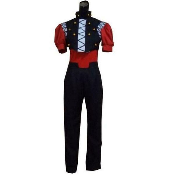 

2019 hunter x hunter illumi zoldyck irumi zorudikku cosplay kostüm, Black;red