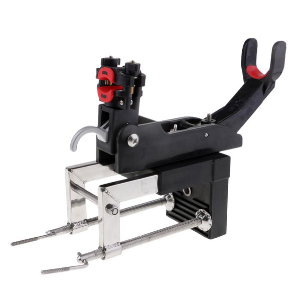 

boat fishing rod pole stand bracket clamp on rod holder rest fishing tackle